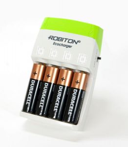 Новинка Robiton Ecocharger зарядка для щелочных и алкалиновых батареек