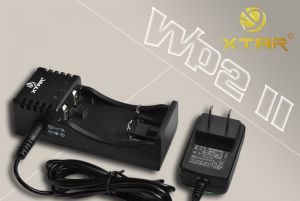 XTAR WP2 II, зарядное устройство для одного или двух аккумуляторов 18650, для заряда телефона