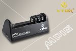 XTAR MP1S USB - Одноканальное зарядное устройство для одного  li-ion аккумуляторов типоразмеров 16340/14500/18650/18700.