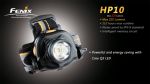 Налобный фонарь Fenix HP10 Cree Q5, 225 лм, AA 4 шт.