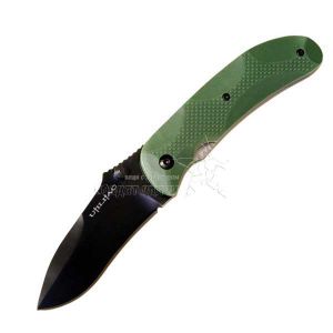 Нож Ontario 8787 JPT-2B-Green Utilitac Black Plain ― Фонари  для профессионалов